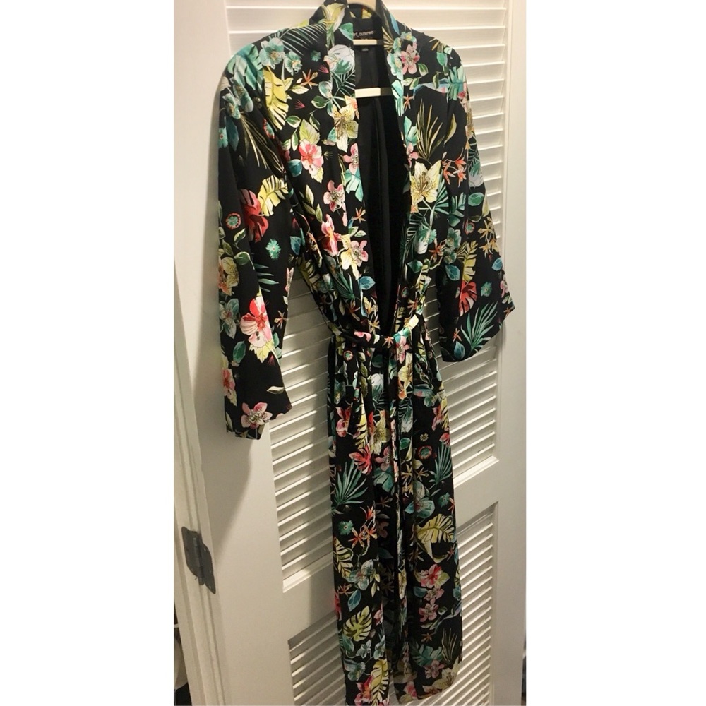 Zara Tropical Print Kimono (S/M)
